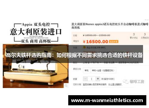 高尔夫铁杆选购指南：如何根据不同需求挑选合适的铁杆设备